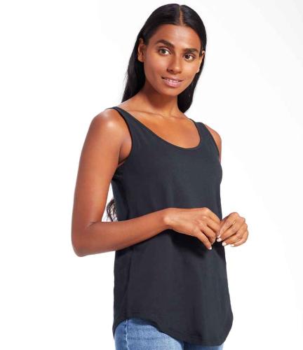 Mantis Ladies Loose Fit Vest - BLK - XS